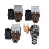 4pcs Transmission Gearbox Solenoid Valve 4T60E  Fits for GM Products 1991on