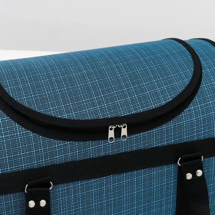 

Большая сумка с люком, 49 х 30 х 35 см, синяя.