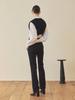 Acud Slim Bootcut Pants_Black