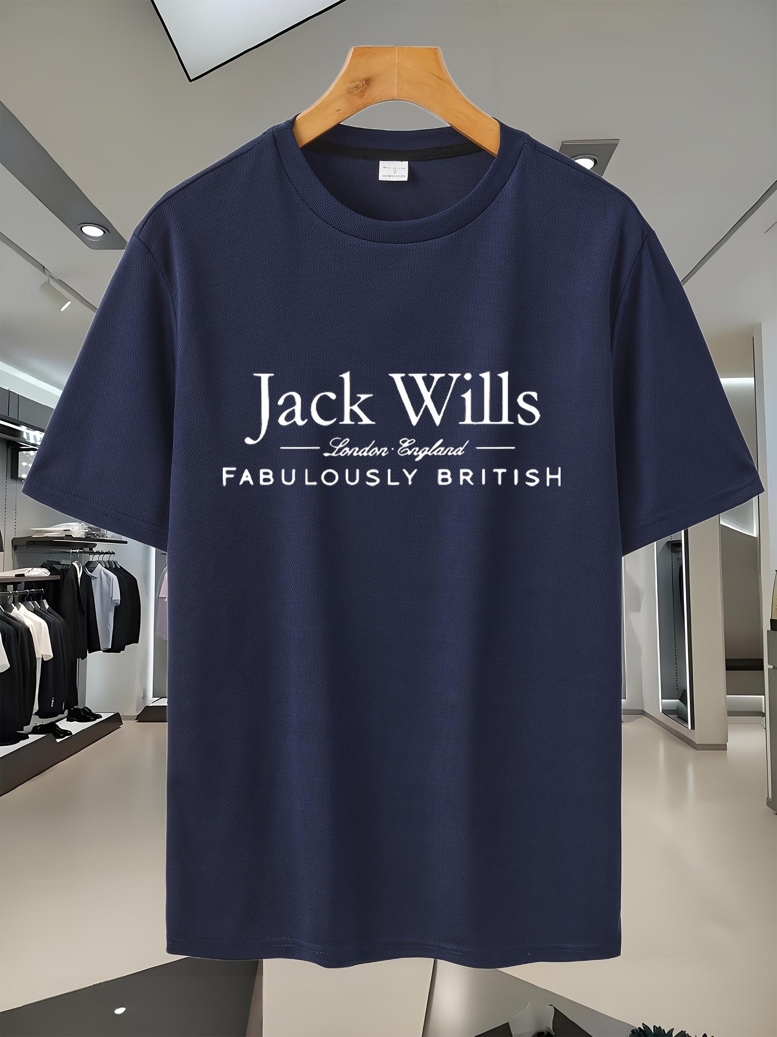 Breathable Mesh T-shirt -  Jack Wills  Graphic Print M