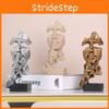 Figurine Abstract Mask Resin Sculpture For Living Room Office Gift Decoration