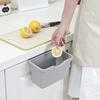 1pc Cabinet Style Trash Can, Hangable Plastic Garbage Bin for Cabinet Door, Simple and Practical Kitchen Tools