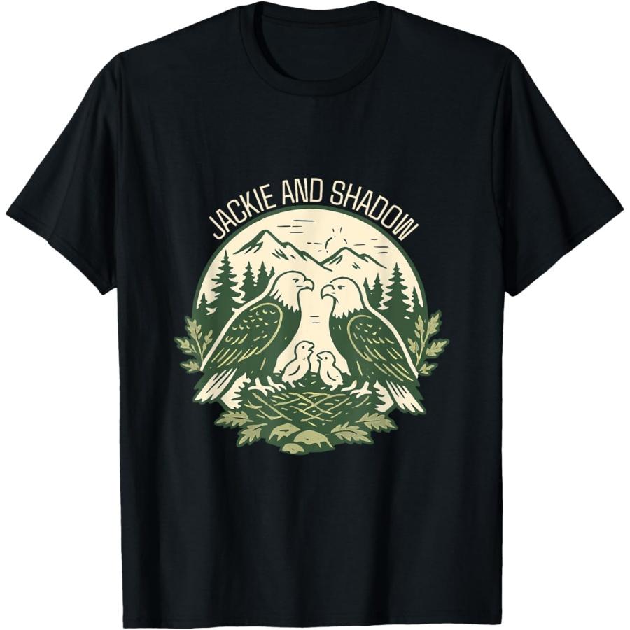 

Jackie And Shadow Bald Eagle Vintage Nature Lovers T-Shirt(1) XXXXXL чёрный