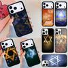 David Jewish Star Symbol Soft Phone Case For Apple iPhone 17 Air 16E 15 14 Plus 13 12 11 Pro Max Mini Funda Cover