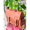Men's Authentic Leather Vintage Messenger Laptop Bag Briefcase