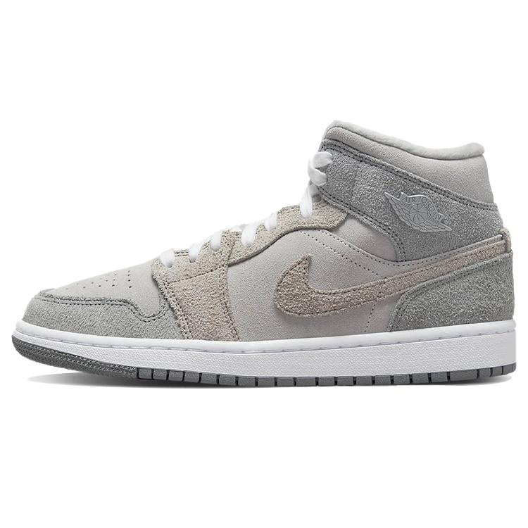 (WMNS) Air Jordan 1 Mid SE  Particle Grey  Women s DO7139-002 EU 36
