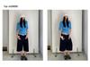 Yuyi 2026 Spring Women's Retro Wide-Leg Mid-Length Denim Jeans