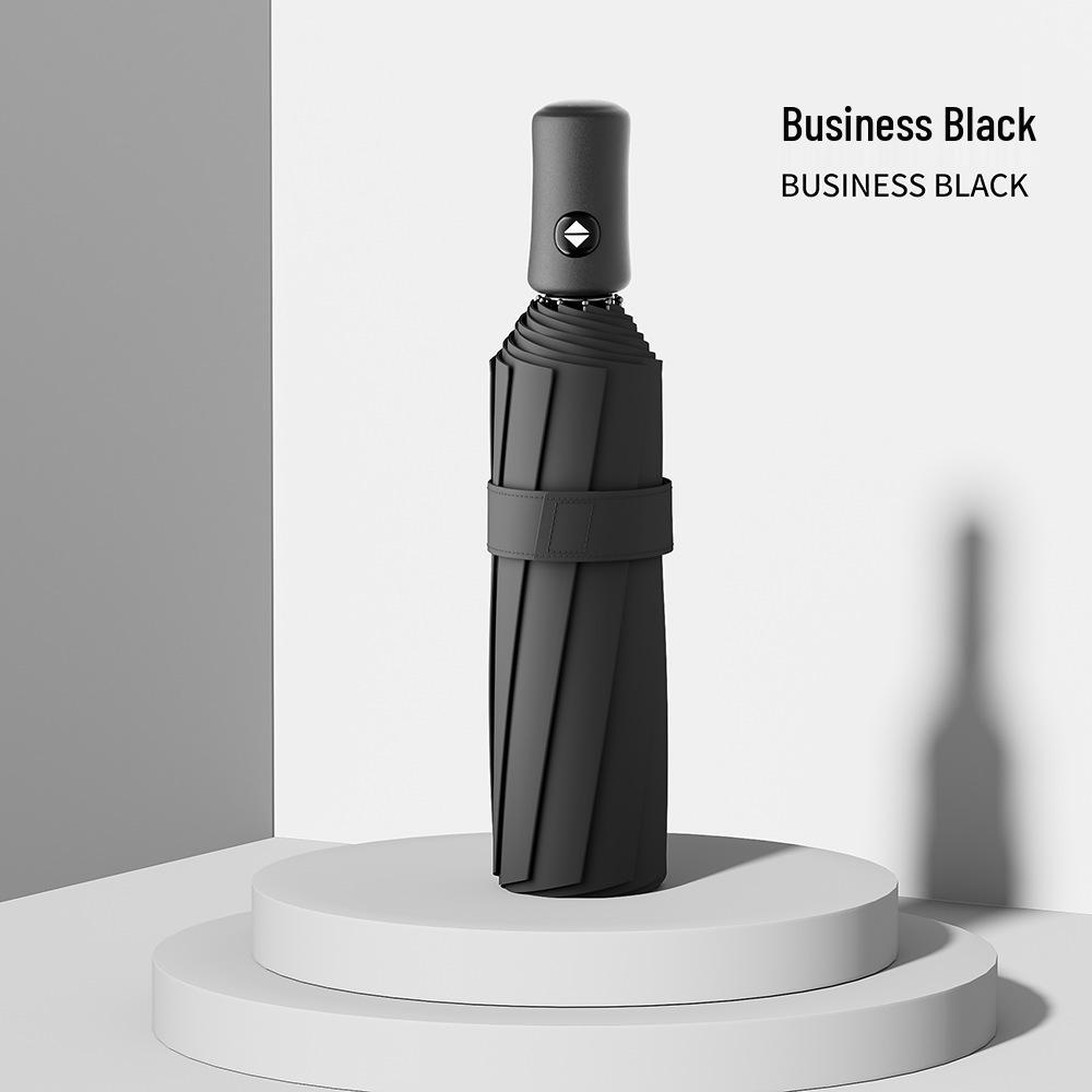 Regen Genießen Automatischer 108-Speichen Extra Großer Herrenschirm mit Sonnenschutz und Optionen für individuelles Logo
