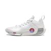 Li Ning WOW12 Basketball Shoes Men's Mid Top Standard White ABAV013-21