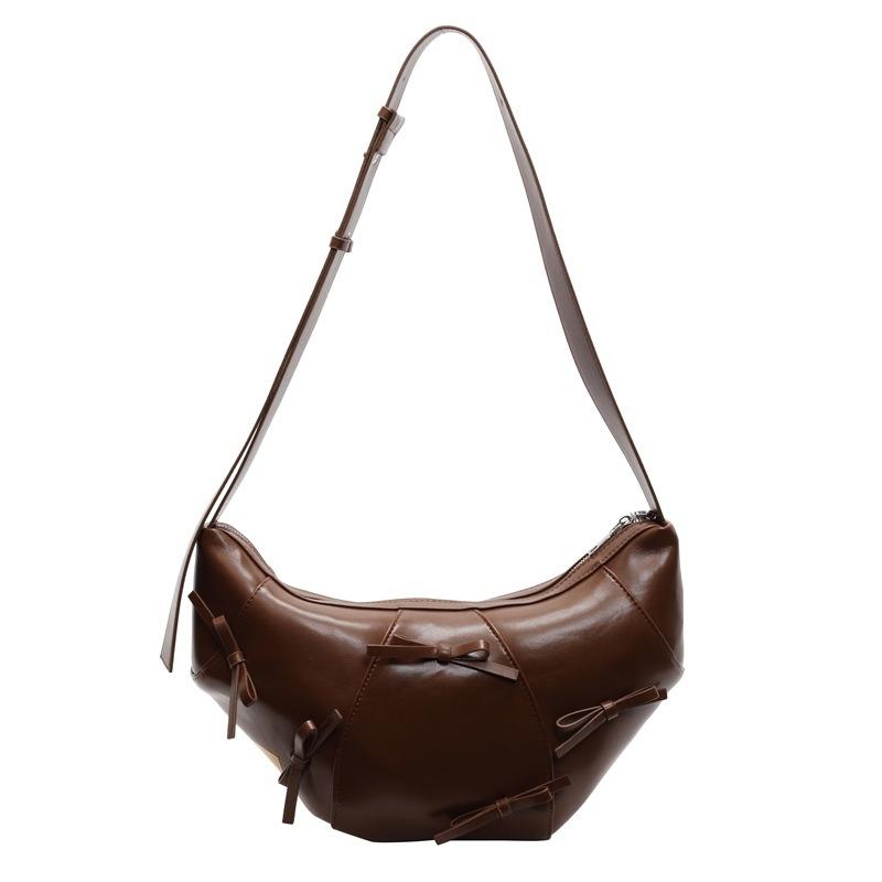 Premium texture retro bag women's large-capacity new autumn and winter niche design messenger bag commuter dumpling bag