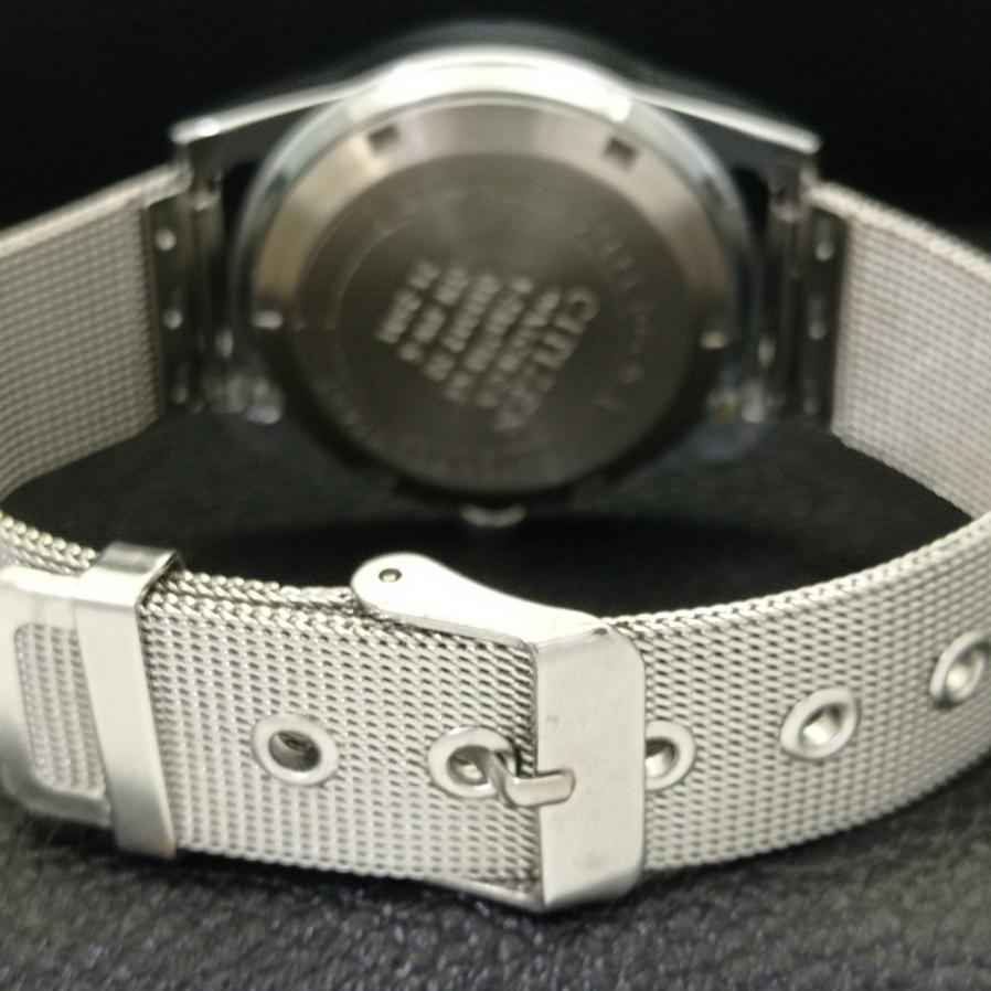 Citizen 8200 AUTOMATIC MENS REFURBISHED JAPAN GREEN DIAL WRIST WATCH A426408-2 RL-a426408