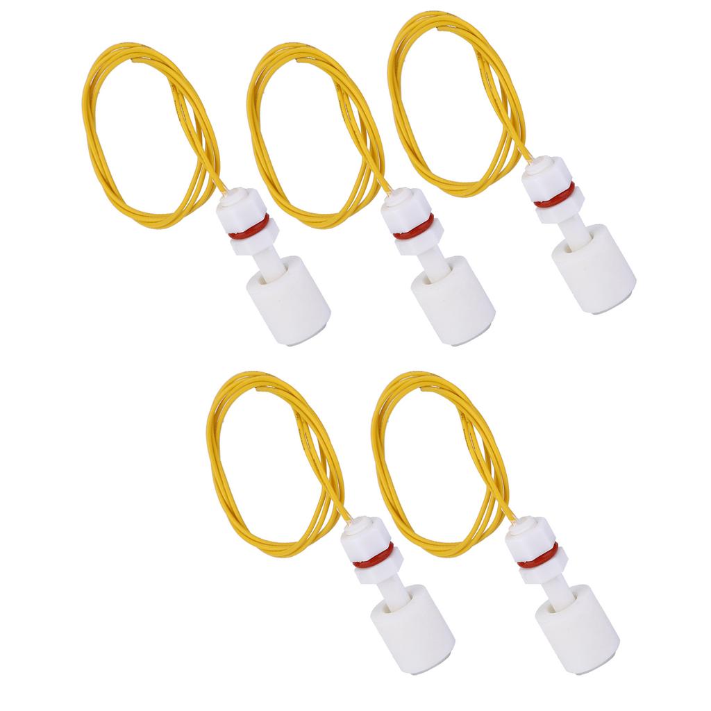 5pcs PP Plastic Float Switch Water Tank Pool Liquid Level Sensor Controller P3508