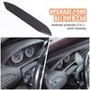 Soft Carbon Fiber Speed Meter Lower Trim Sticker For BMW 6 Series E63 E64 04-10