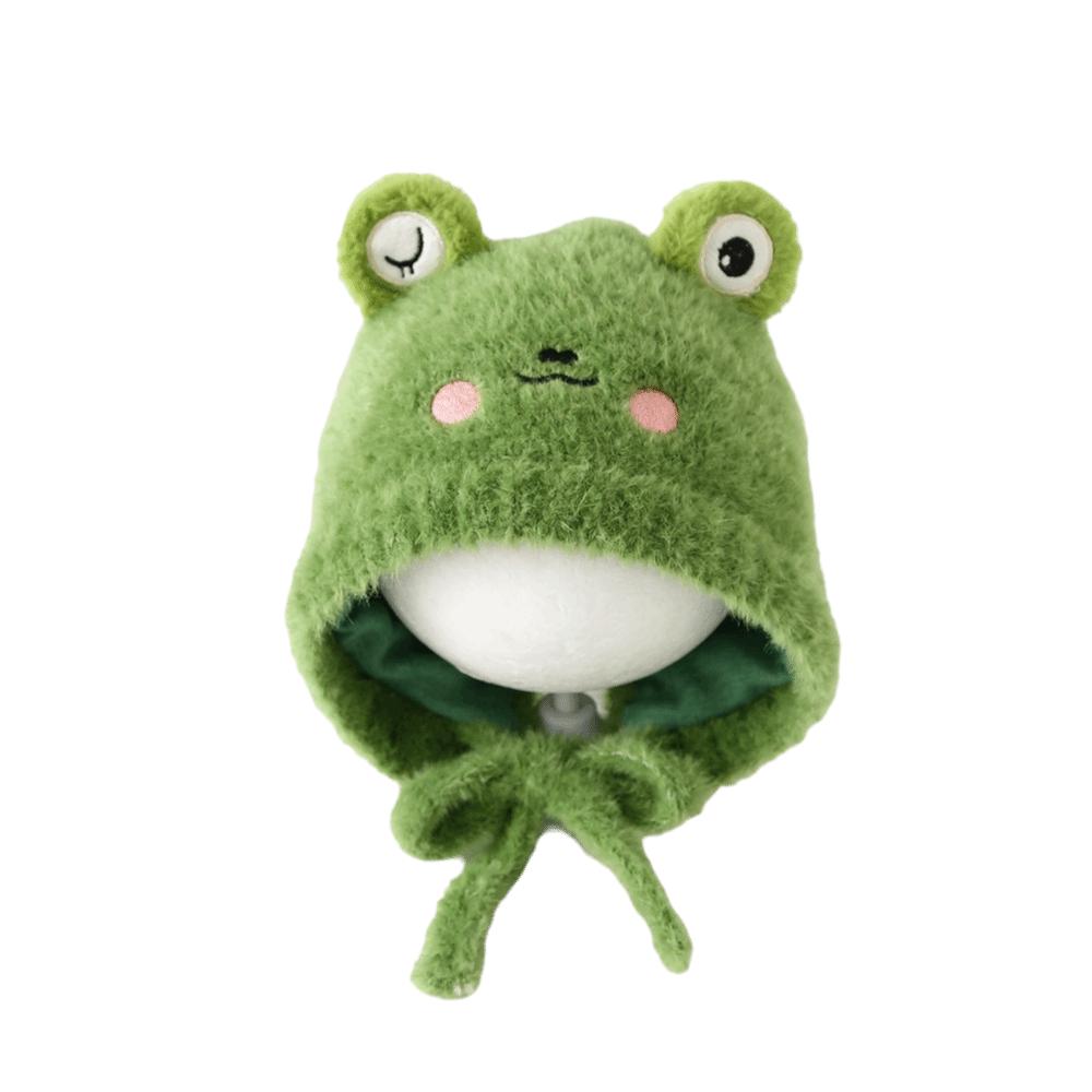 Thickened Children Knitted Hat Cartoon Animal Beanies Hat Cute Winter Baby Hats  for Kids