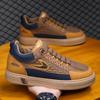 Board shoes men's autumn fashion trend color matching casual shoes outdoor daily platform lightweight breathable men's shoes