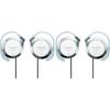 Panasonic Panasonic Clip Headphones White Rp Hz47 W  X2  Pack Of 2