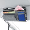 Eyeglasses Organizer Protective Box Car Accessories for Car Suede ABS