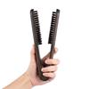 Double-sided Hair Brush, Anti-static Hair Styling Tool with Wooden Handle, with Hygienic,   Design, for   Use or Hairdressing Use