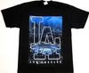 LOS ANGELES T-shirt LA Baseball Chavez Ravine Tee 100% Cotton Men's Black New Unisex T-Shirt