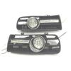 Front LED Fog Light Kit with LED Day Time Running Light For VW Volkswagen Golf MK4