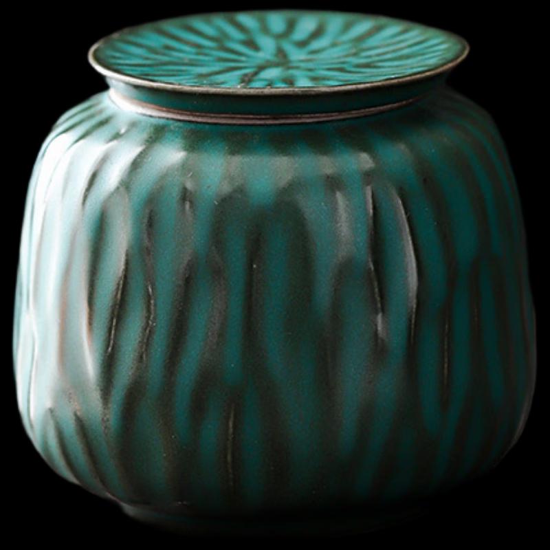 

Retro Ceramic Tea Caddy