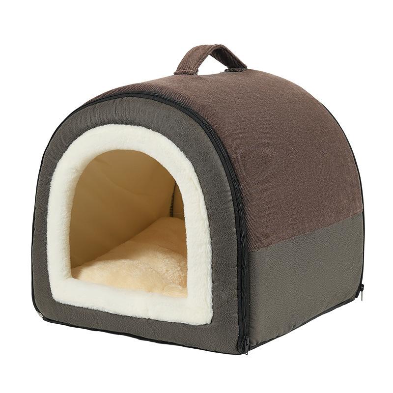 Doghouse In Autumn and Winter Warmth Without Demolition and Washing Dog House Special Cat Nest Small Large Dog Teddy Four Seasons Universal Dog House