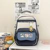 Style Cute College Cartoon Printed Student Backpack  For Use Daily