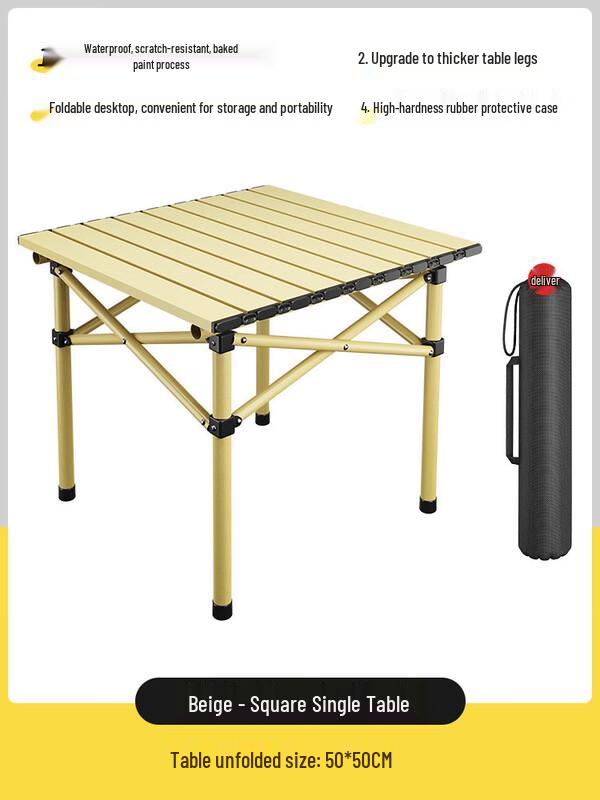 Handun Outdoor Portable Folding Camping Table