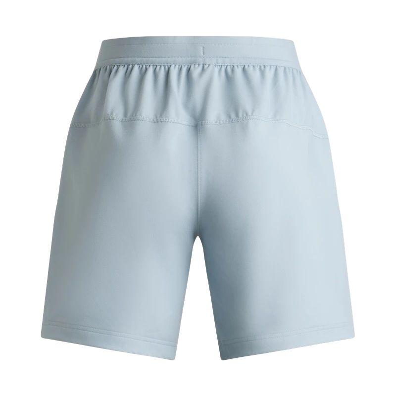 Under Armour Ss25 Her Knitted Casual Comfortable Versatile Lace-Up Sports Shorts Women shorts Sky-Blue 6005992-465