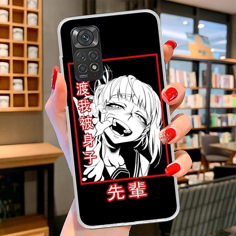 Himiko Toga Waifu Anime MHA Cover Phone Case For Xiaomi Redmi Note 15 14 13 12 11 10 Pro Plus 14S 12S 11S 11T 11E 10S Soft Funda