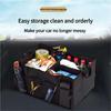 Environmentally Friendly Foldable Large Capacity Car Trunk Storage Box Wear-resistant And Waterproof Suitable For Car SUV Trunk