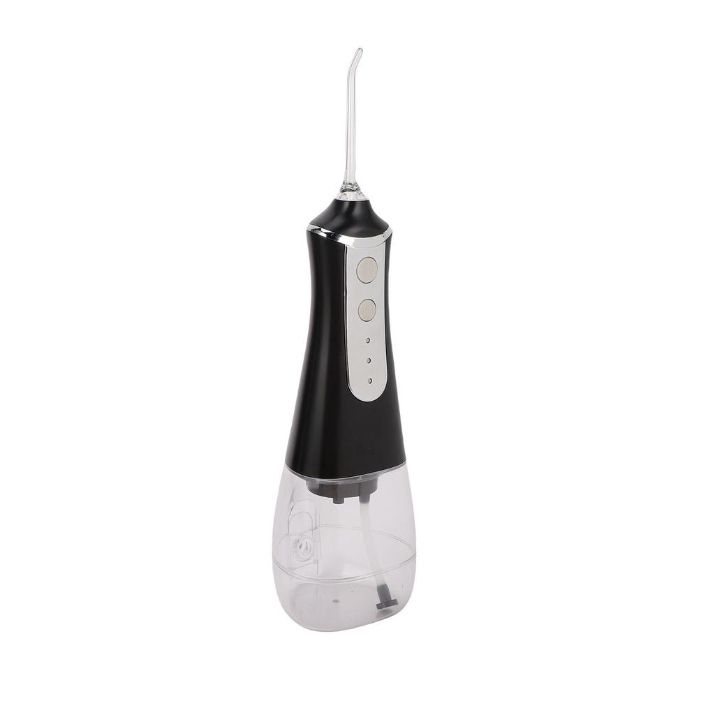 Water Teeth Irrigator 300 ML IPX6 Water Proof 40-130 PSI Pressure Electric Oral Irrigator with 5 Replacement Nozzles