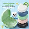 High Quality Double Layer Retainer Braces Storage Box Soaking Invisible Teeth Denture Cleaning Tooth Portable Storage Case