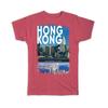 Gift T-Shirt : Hong Kong Photo China Chinese Asia Asian Country Traveling