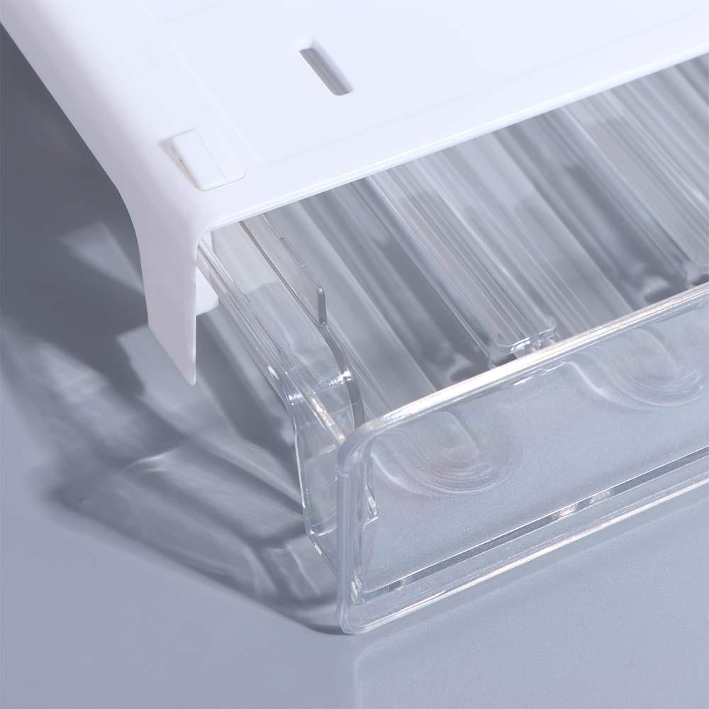 Storage Drawer Storage Box Slide Rail Storage Rack PET Drawer Coffee Capsule Holder  Home