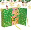 Empty Calendar Advent 24-Grid Empty Christmas Advent Boxes 2025 Holiday Case Christmas Small Gift Box Home Decoration