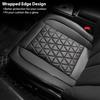1PC Diamond-Quilted Premium PU Leather Car Seat Cover Non-Slip Breathable Universal Fit for Sedans SUVs Trucks - Seat Pad