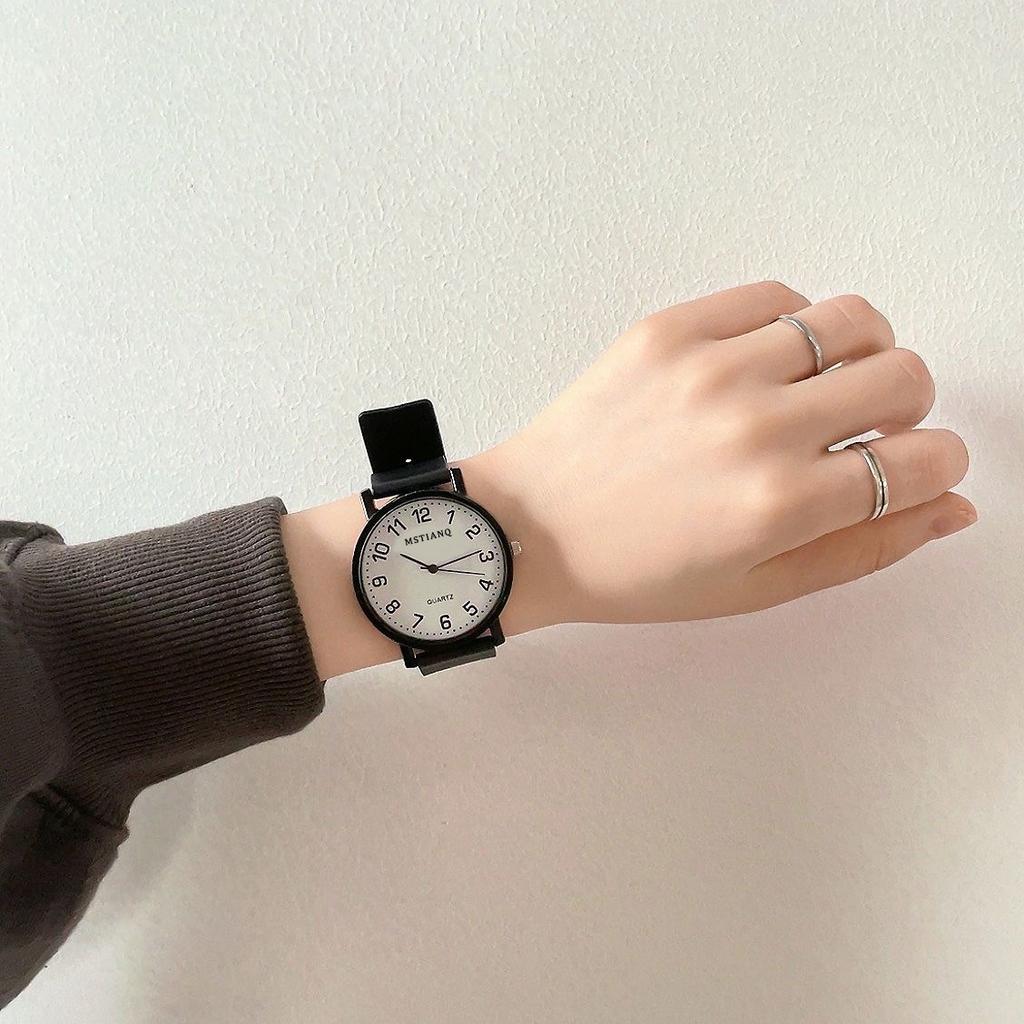Quartz Watches For Civil Servant Students In The College Entrance Examination, Niche Style Simple And Cold Style Men'S And Women'S Watches