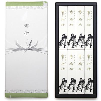 Kondolenz Räuchergeschenke [Kojurin Sandelholz mit Außenverpackung] Hergestellt in Japan, Raucharme Verbrennung, Perfekt für Gedenkgottesdienste und Geschenke zum ersten Jahrestag