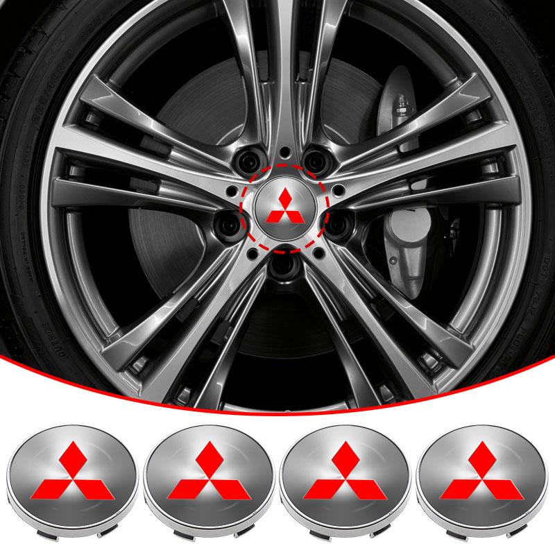 Car Wheel Center Hub Cap Car Rims Dust-proof Cover Hubcaps Auto Accessories for Mitsubishi L200 EVO Lancer EX ASX Lancer Pajero
