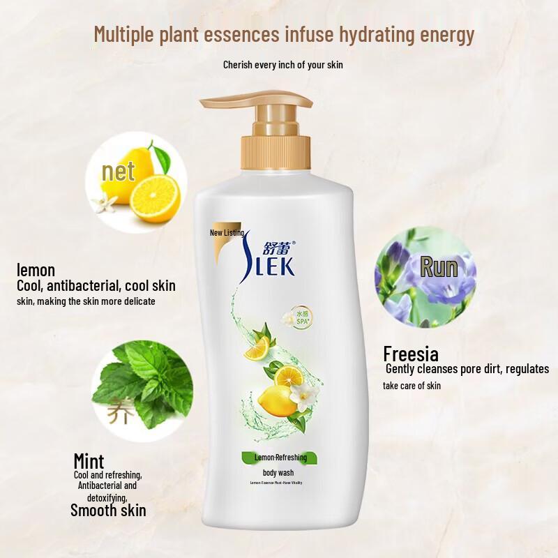 SLEK Cooling Lemon Refreshing Shower Gel