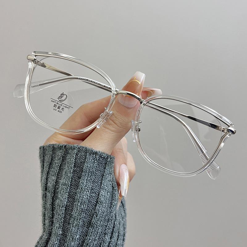 

Elegant Women Cat Eye Myopia Glasses Fashion Black Metal Small Frame Presbyopia Eyeglasses Anti Blue Light Prescription Glasses 0