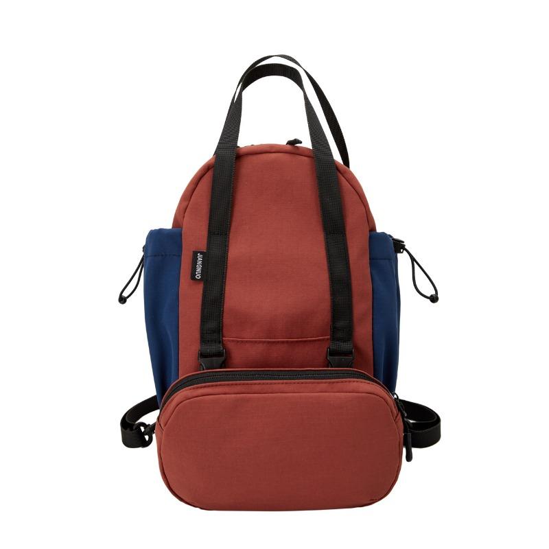 

Модный Легкий и Трендовый Женский Рюкзак Портативный Школьный Рюкзак и Дорожная Сумка бордовый