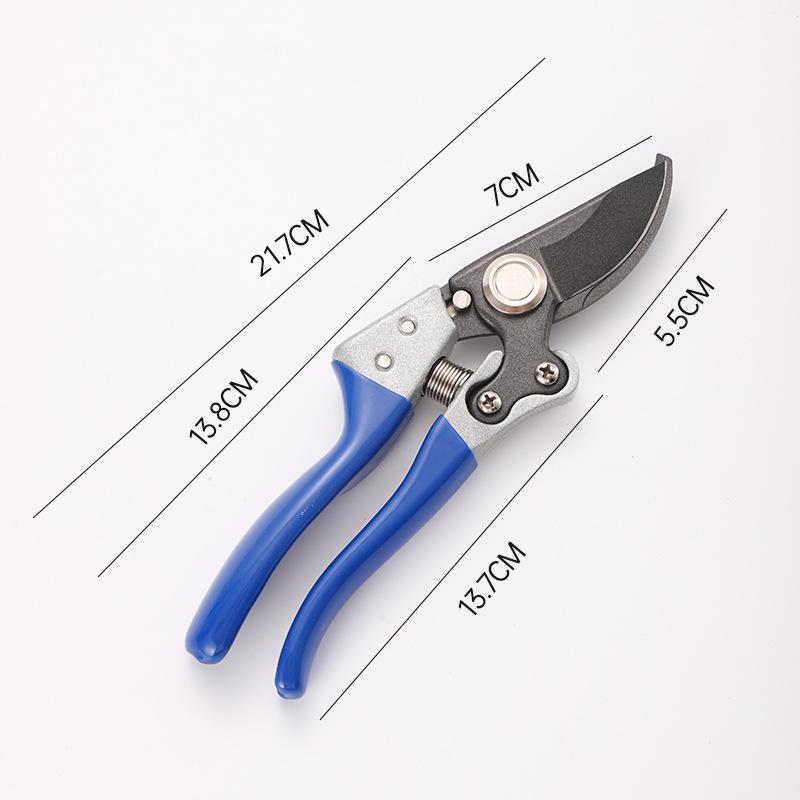 Aluminum Alloy Curved Pruning Shears for Gardening and Orchard Use