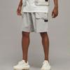 Y-3 SS23 Solid Color Large Pocket Straight Leg Casual Shorts Men shorts Silver HZ8817