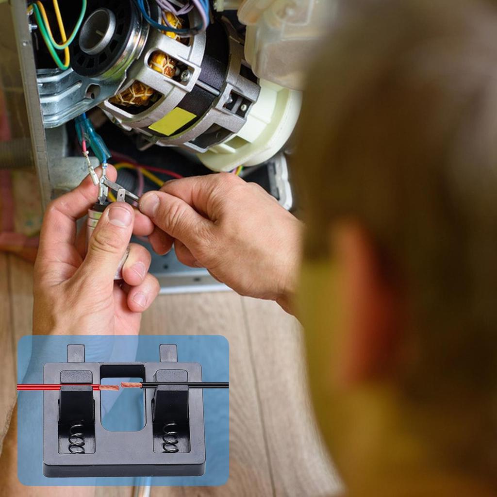Lötdraht-Halter Elektroden-Halter Tragbar Kompakt Multifunktional Haltekraft Lötzubehör Federbelastetes Kabel