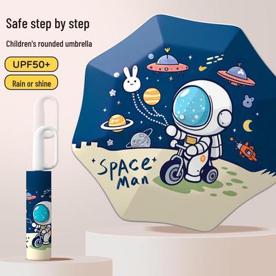 Bezpečný automatický deštník pro děti - Proti propíchnutí, zaoblené rohy pro školáky a školačky