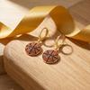 Baseball Sporty Zinc Zinc Alloy Stud Earrings Rhinestone Ear Pendant Jewelry  Athletes Sports Fans