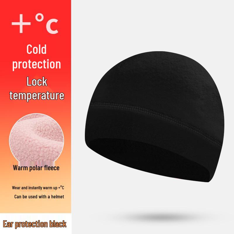 Thick Fleece Ear-Protective Winter Motorcycle Helmet Liner