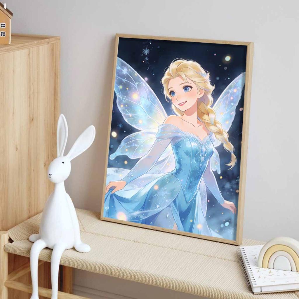 Disney fairy Elsa diamond painting full diamond art kit handmade diy home decoration gift